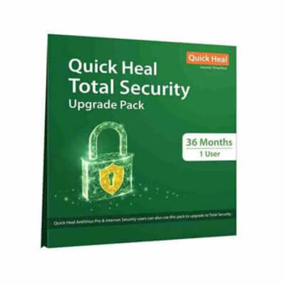 Quick Heal Total Security 1 User 3 Years Renewal Antivirus Bazaar