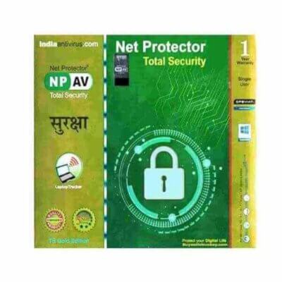 Net Protector Total Security 1 User 1 Year NPAV Antivirus Bazaar