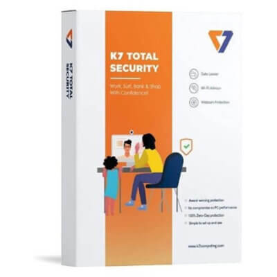 K7 Total Security 1 User 1 Year Antivirus Bazaar