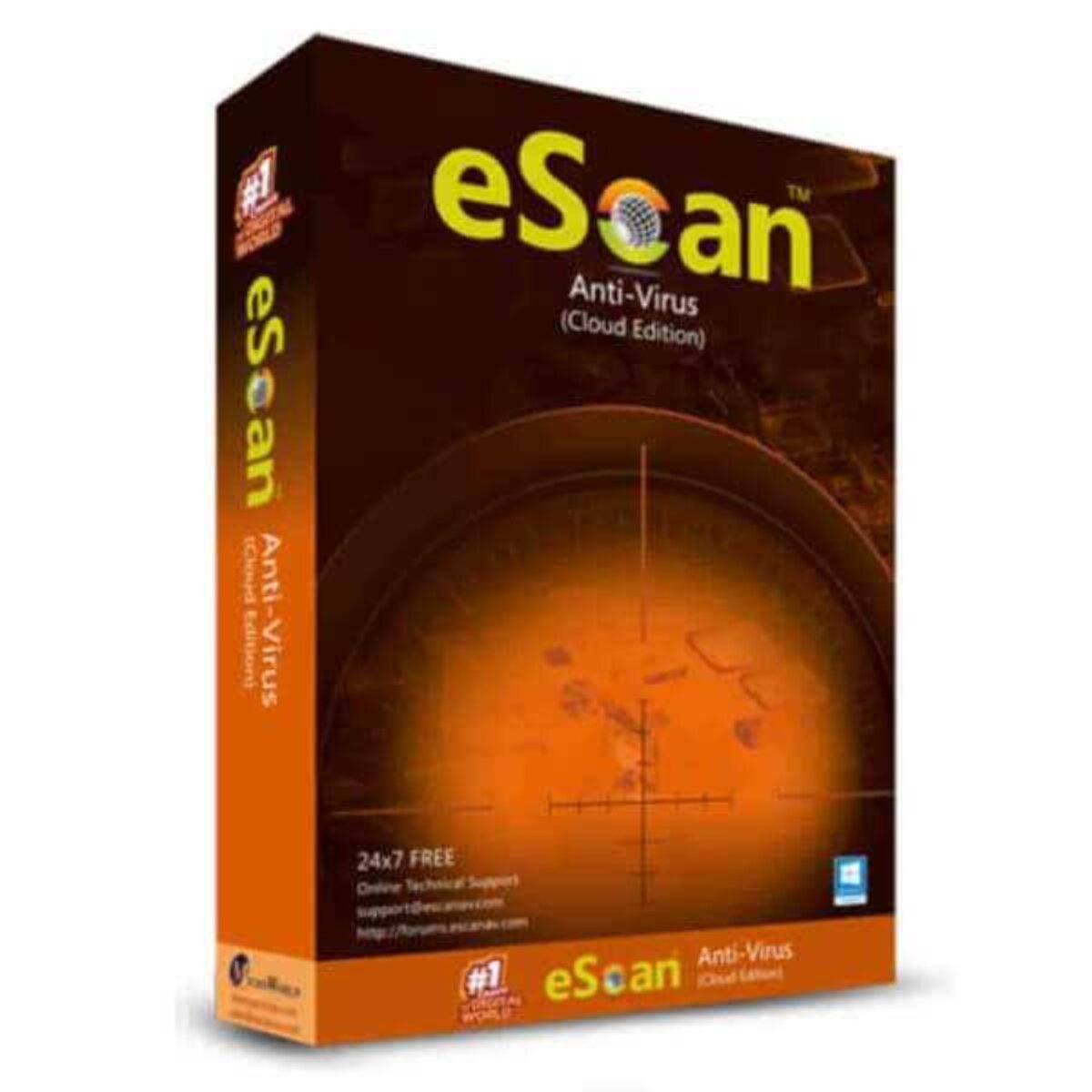 eScan Total Security Suite with Anti-Theft - 1 PC, 1 User, 1 Year (CD) :  Amazon.in: Software