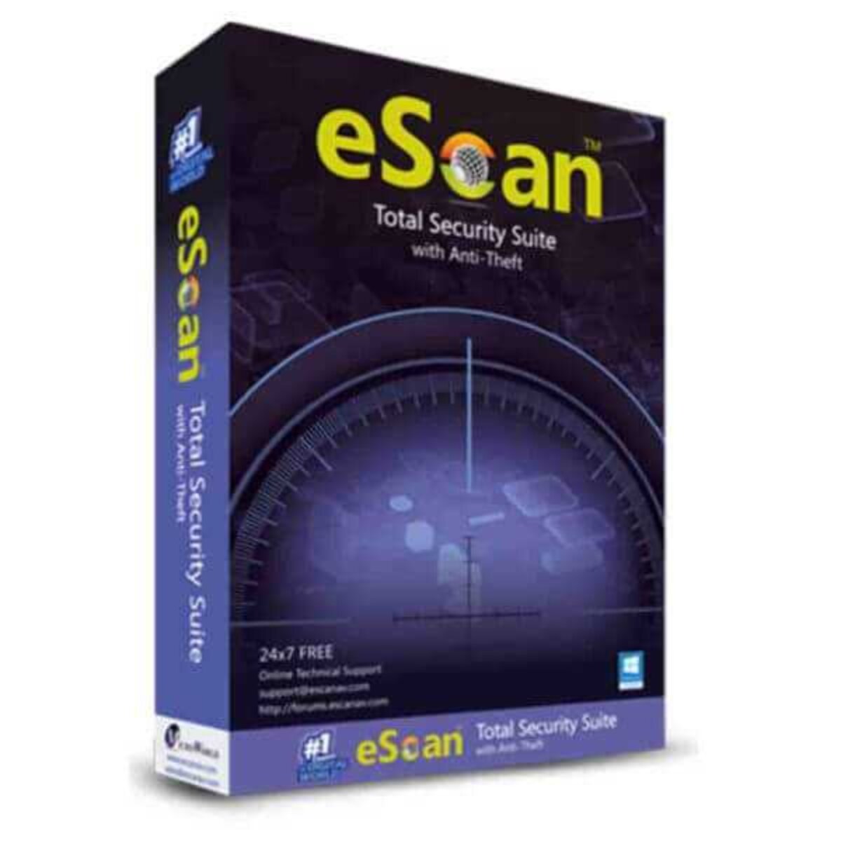 Online/Cloud-based Escan Internet Security Suite Best Price