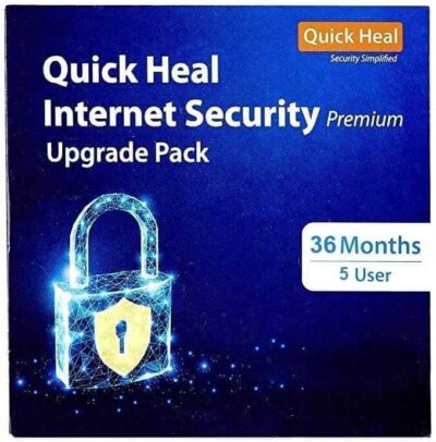 Quick Heal Internet Security 5 Users 3 Years Renewal Antivirus Bazaar